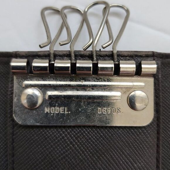 Prada Key Case Holder Nylon Leather Wallet COA and Box - Picture 9 of 14